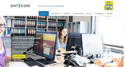 Desktop Screenshot of datcom-gmbh.de